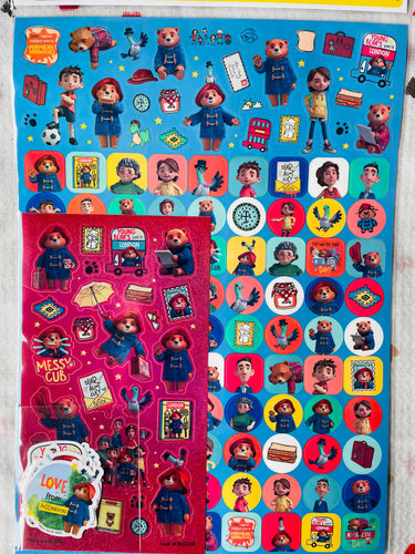 Paddington Bear Mega Sticker Pack Paper Projects